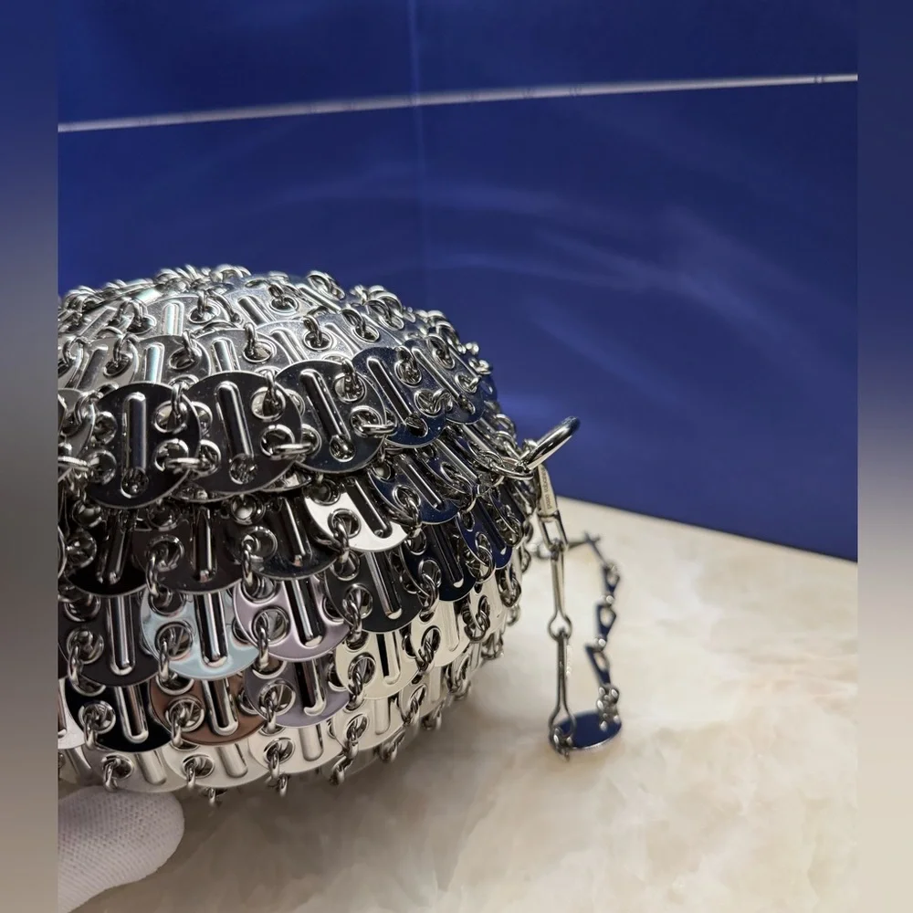 Paco Rabanne 1969 Ball Disc Shoulder Bag - Picture 8 of 16